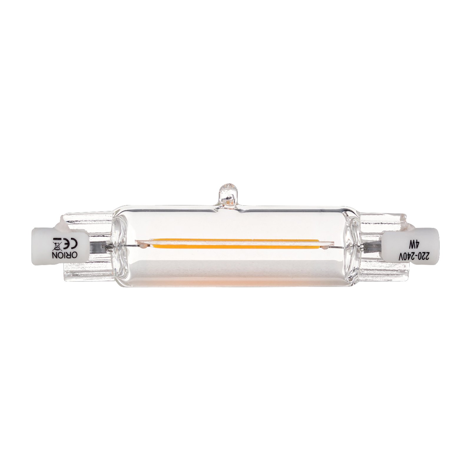 optocht versneller weg LED staaflamp R7s 78 mm 4W 3.000K helder | Lampen24.be