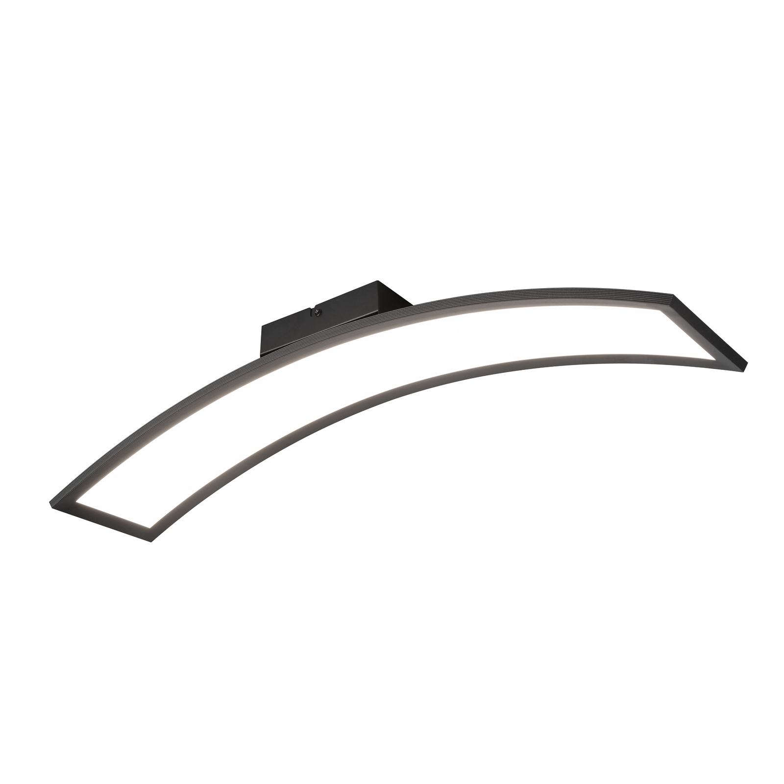 LED таванска лампа Sigma, черна, 3000 K, 2600 lm, метал