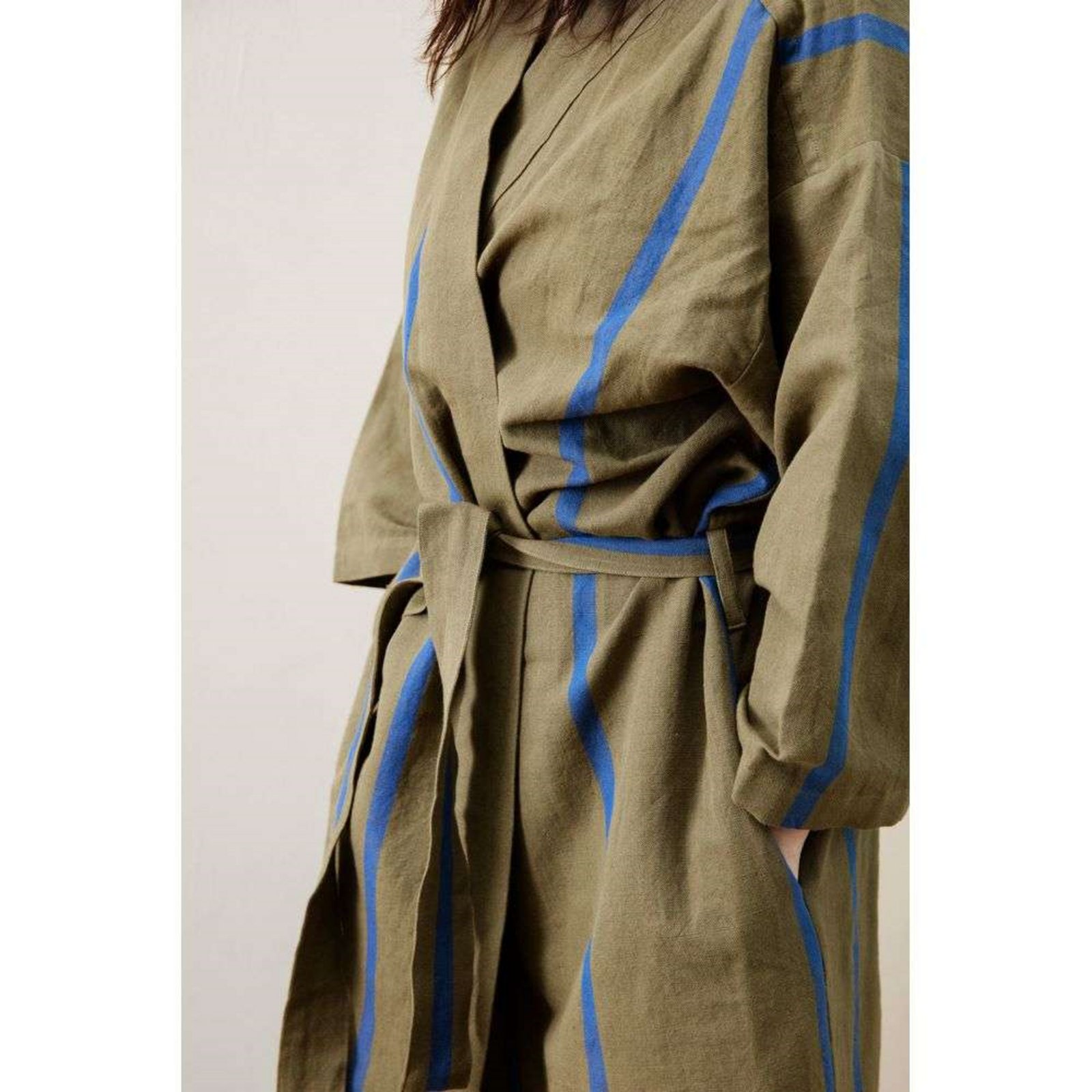 Field Robe Olive/Bright Blue - ferm LIVING