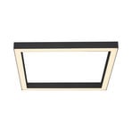 Lines Square LED-Deckenlampe, graphite, 55 cm, CCT - PURE