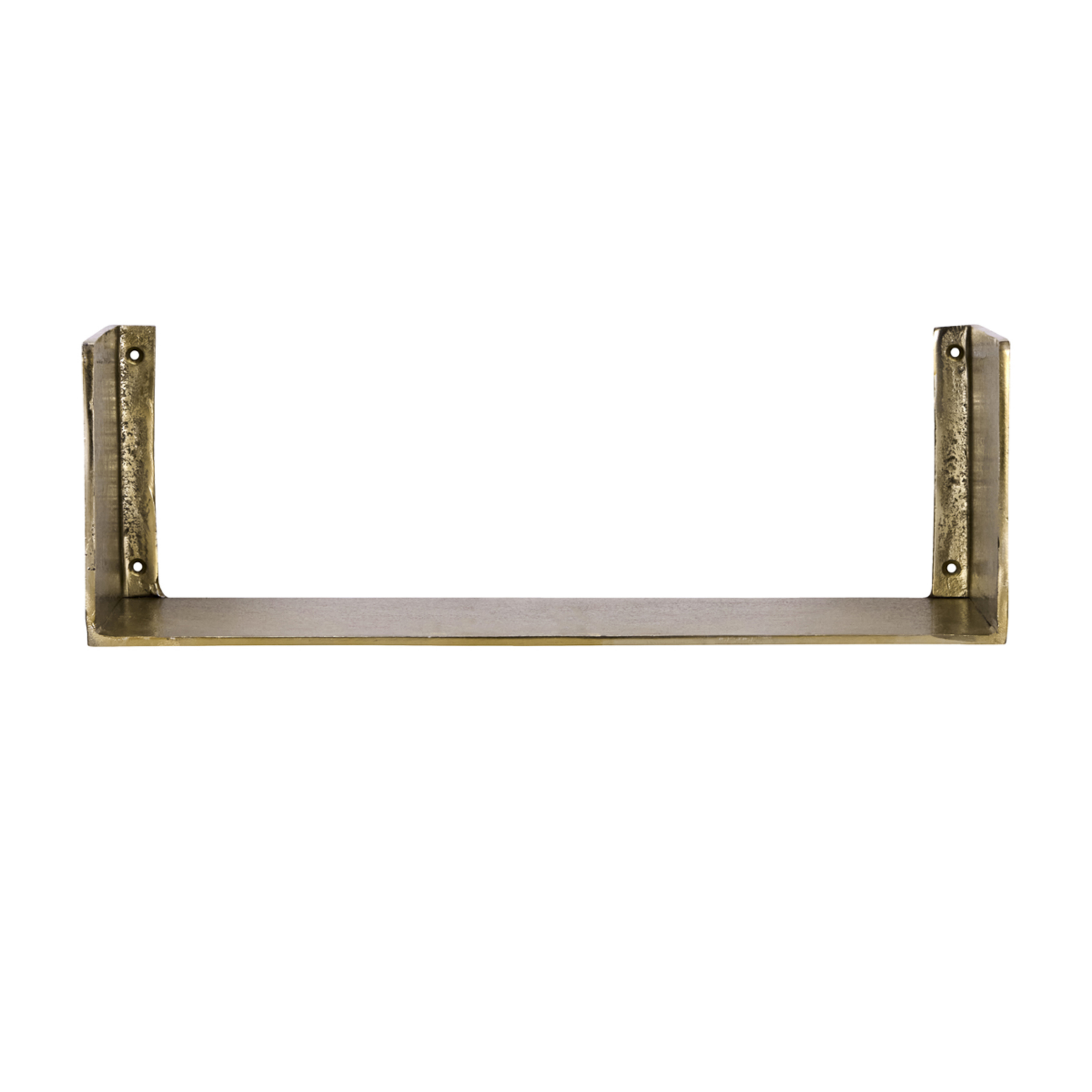 Étagère Boxie dorée en métal, longueur 50 cm - House Doctor