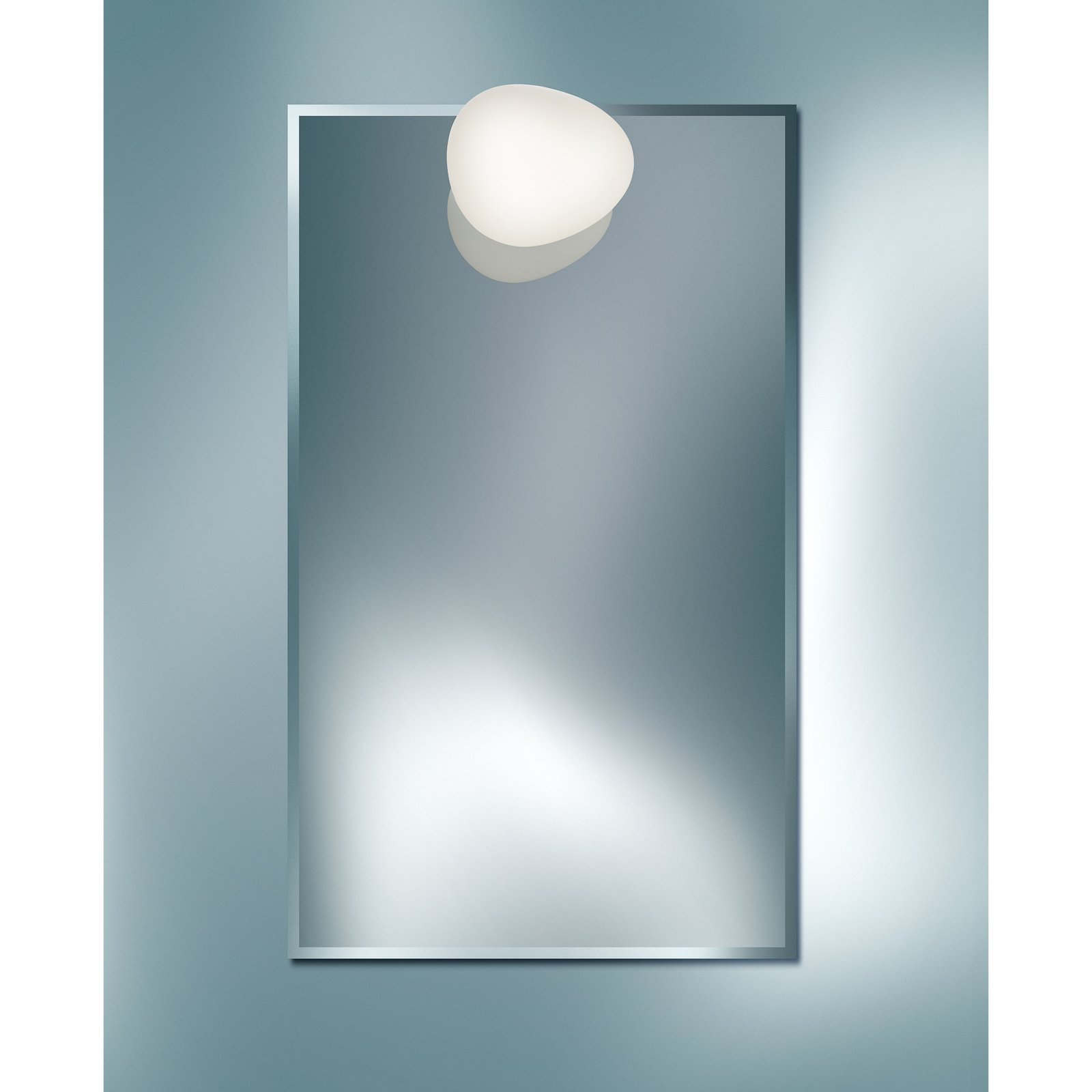 Gregg Piccola Applique Murale IP44 Mirror Blanc - Foscarini
