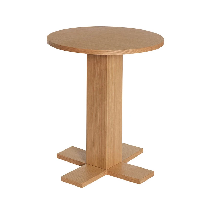 Produktfoto för Hübsch - Koohi Side Table - Sidobord - Natural - ø45xh50cm