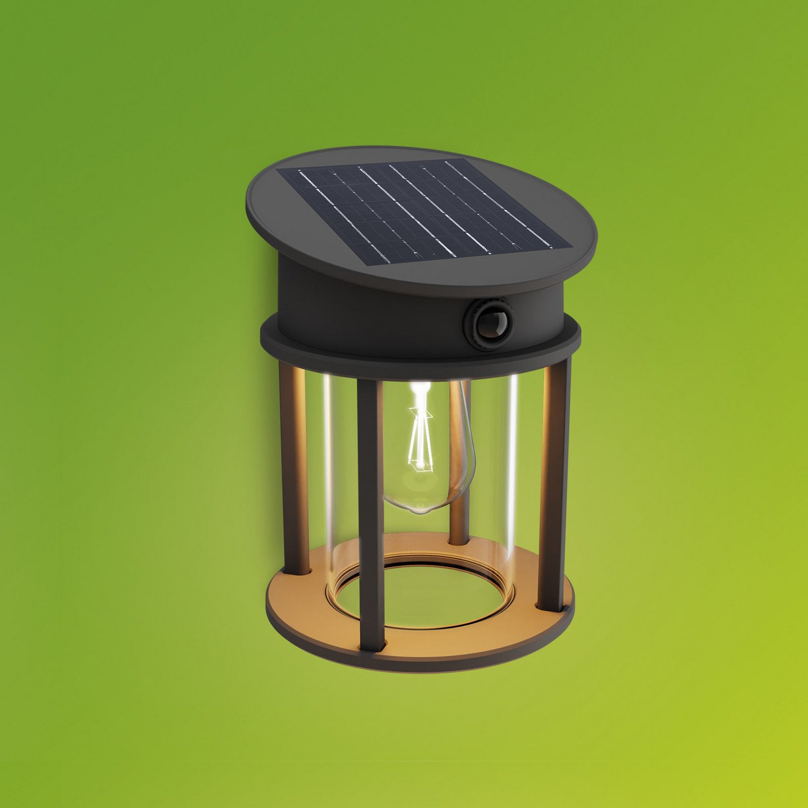 Philips LED-ulkoseinälamppu Geri UE Sensor, pyöreä, IP44