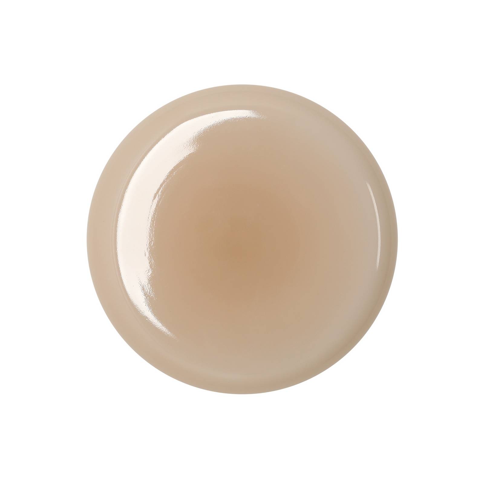 Wandleuchte BonBon, beige, Ø 16 cm, Glas