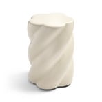 Tabouret Marshmallow, blanc, hauteur 45 cm - &Klevering
