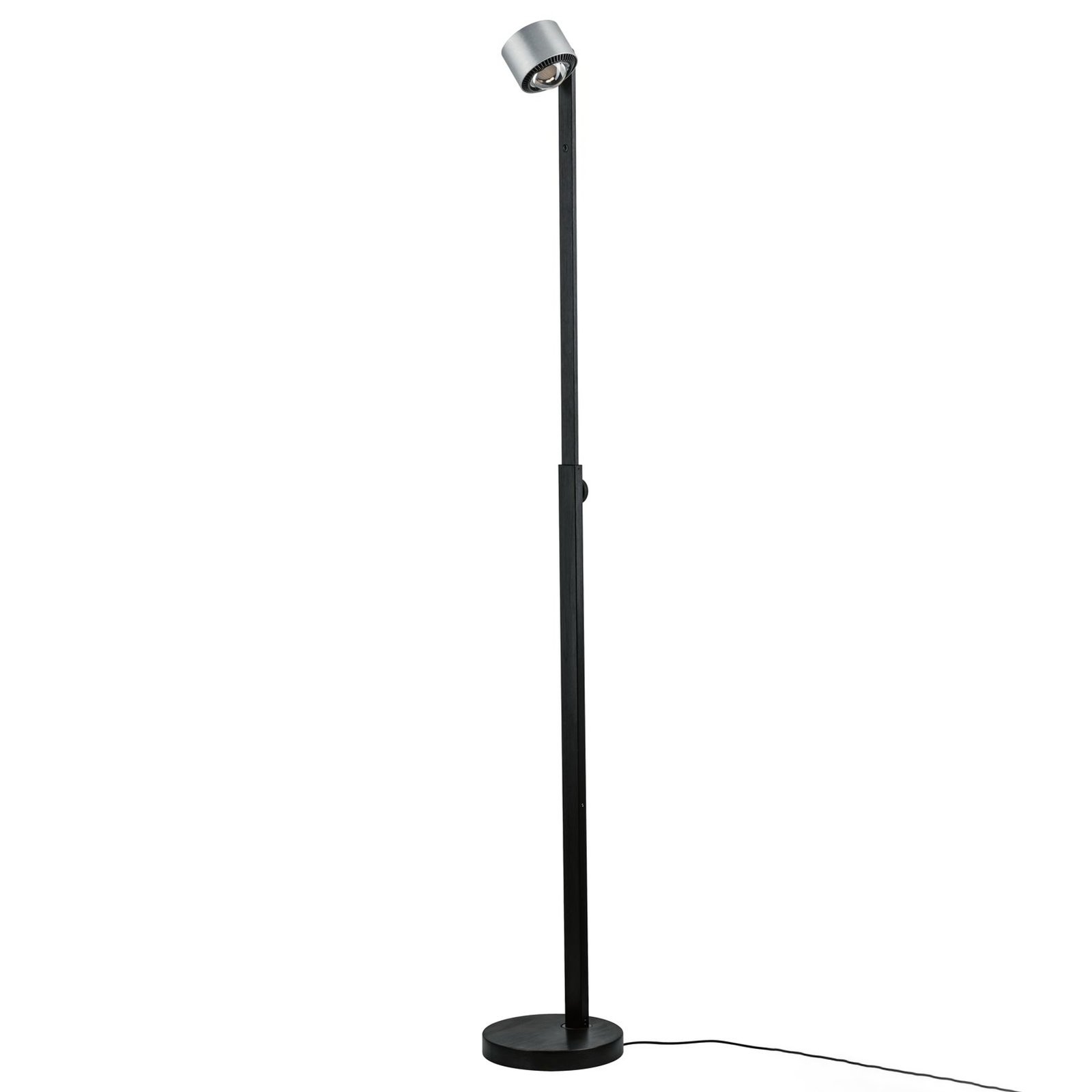 Aldan Floor Lamp Dim. Black/Brushed Alu - Paulmann