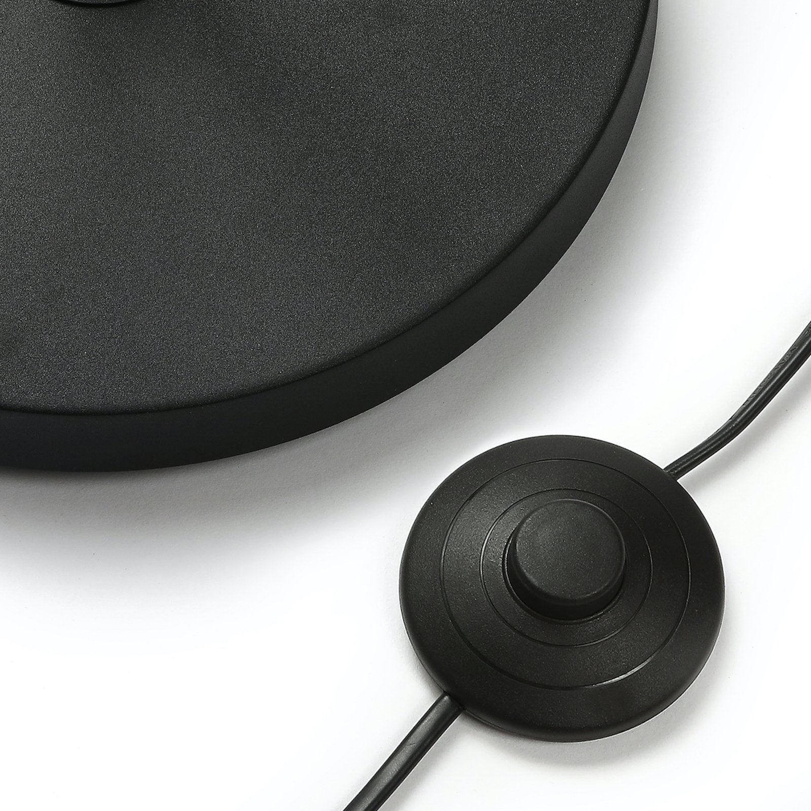 Stojacia lampa Karoli Black - Lindby