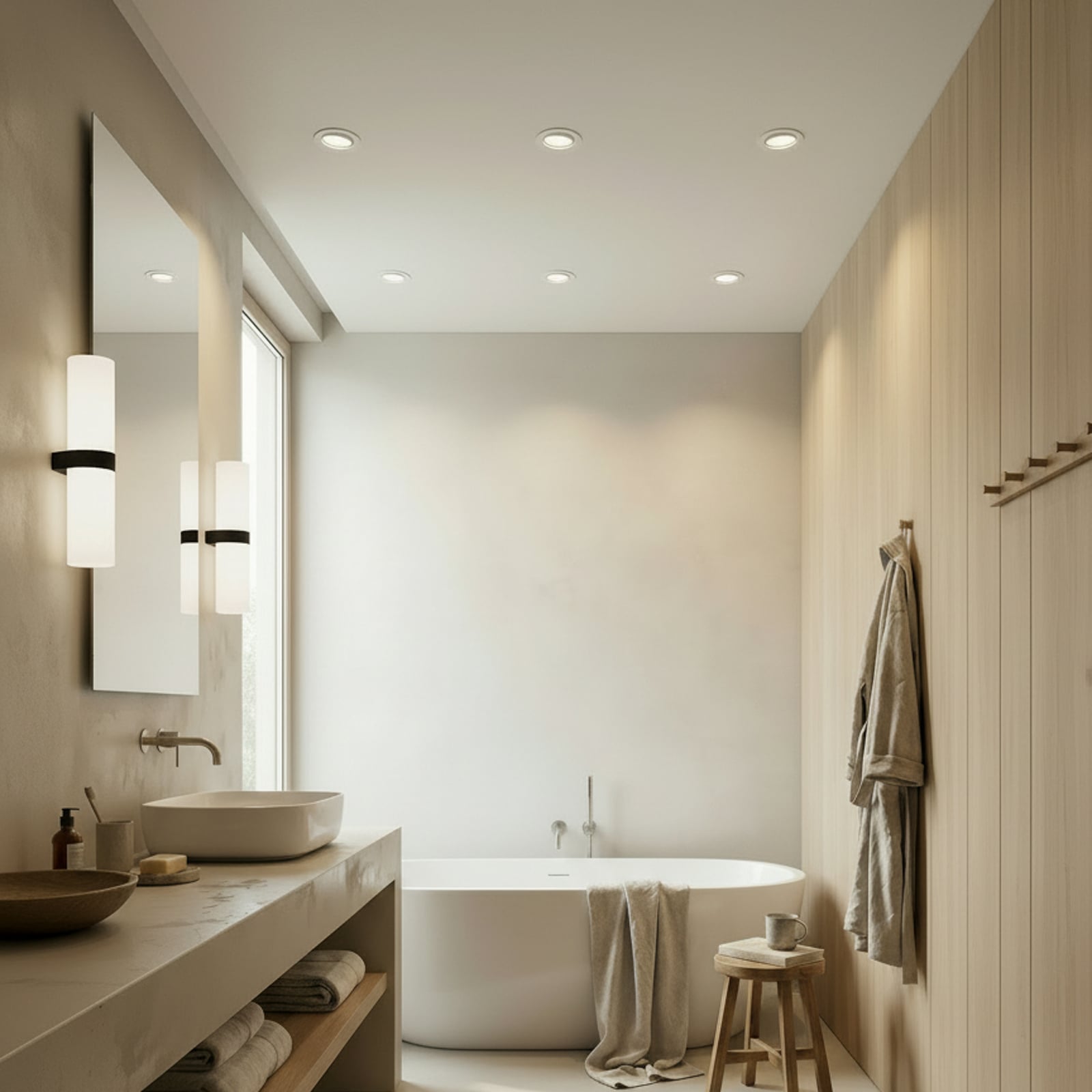 Arcchio zapustene LED svietidla Katerin, biela, otočná, sada 10 ks Arcchio zapustene LED svietidla Katerin, biela, otočná, sada 10 ks