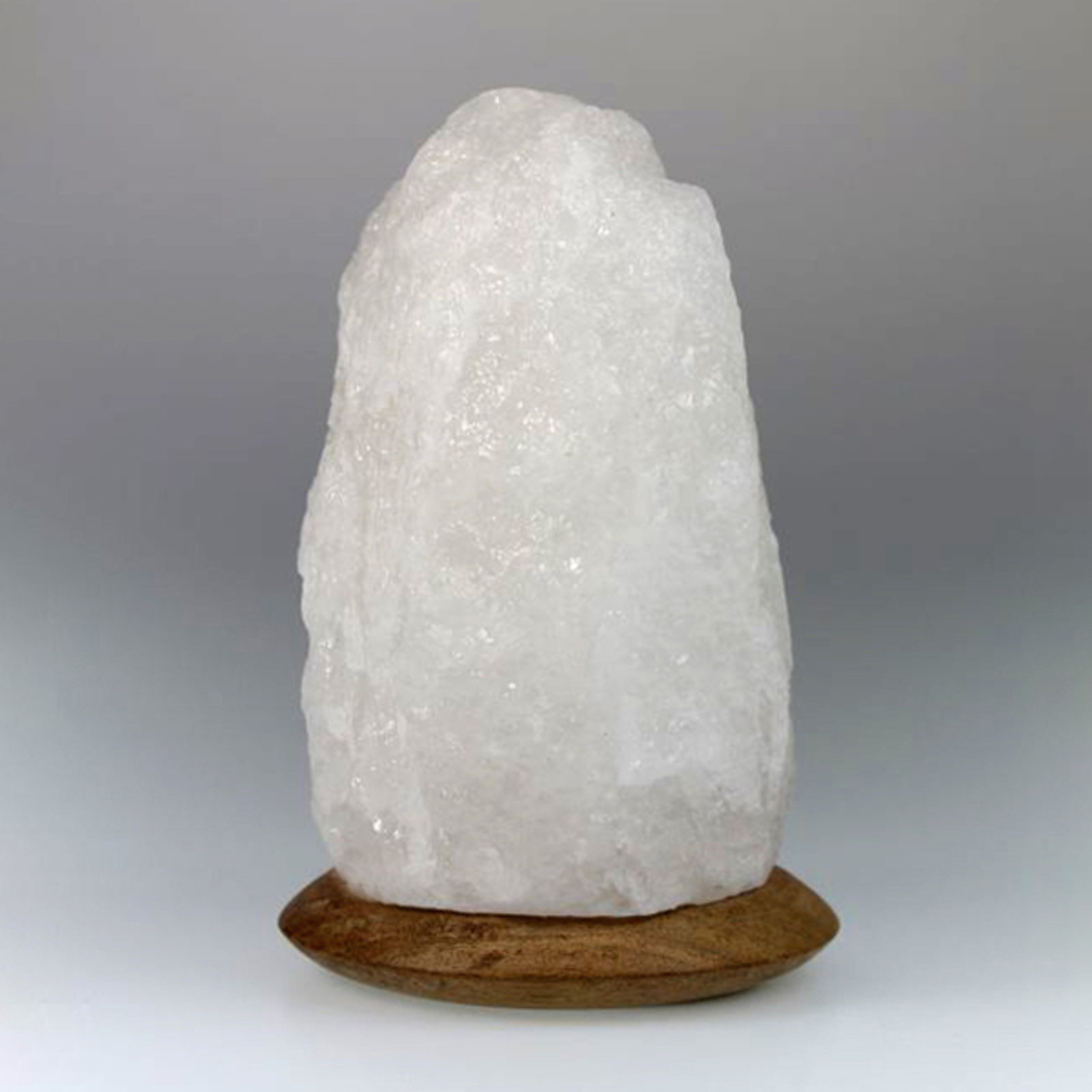Salzkristallleuchte Rock White Line, 2-3 kg