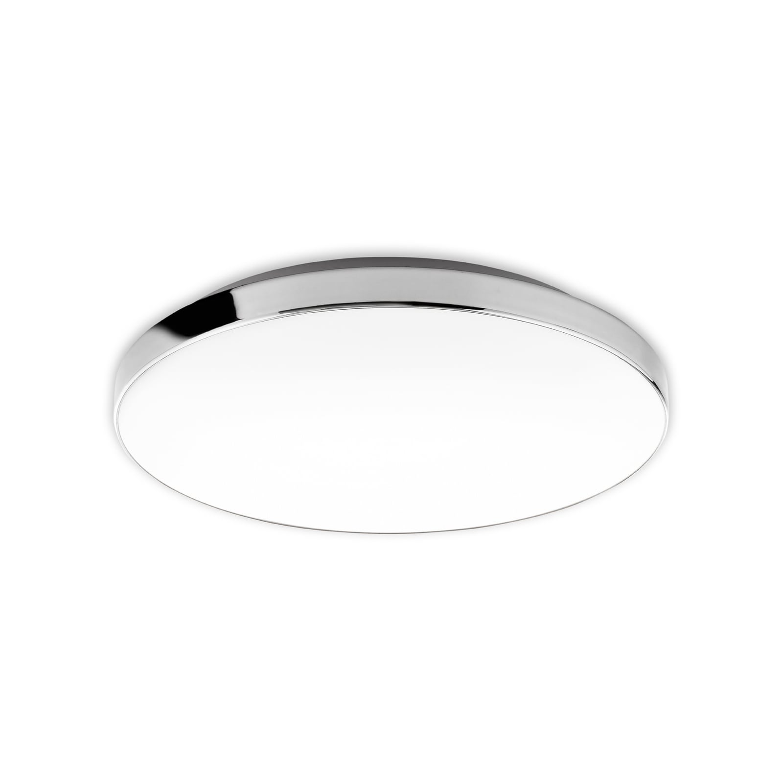 LED lubų lempa 3351216 chromas/balta, Ø 35,5 cm, 4000 K, IP44