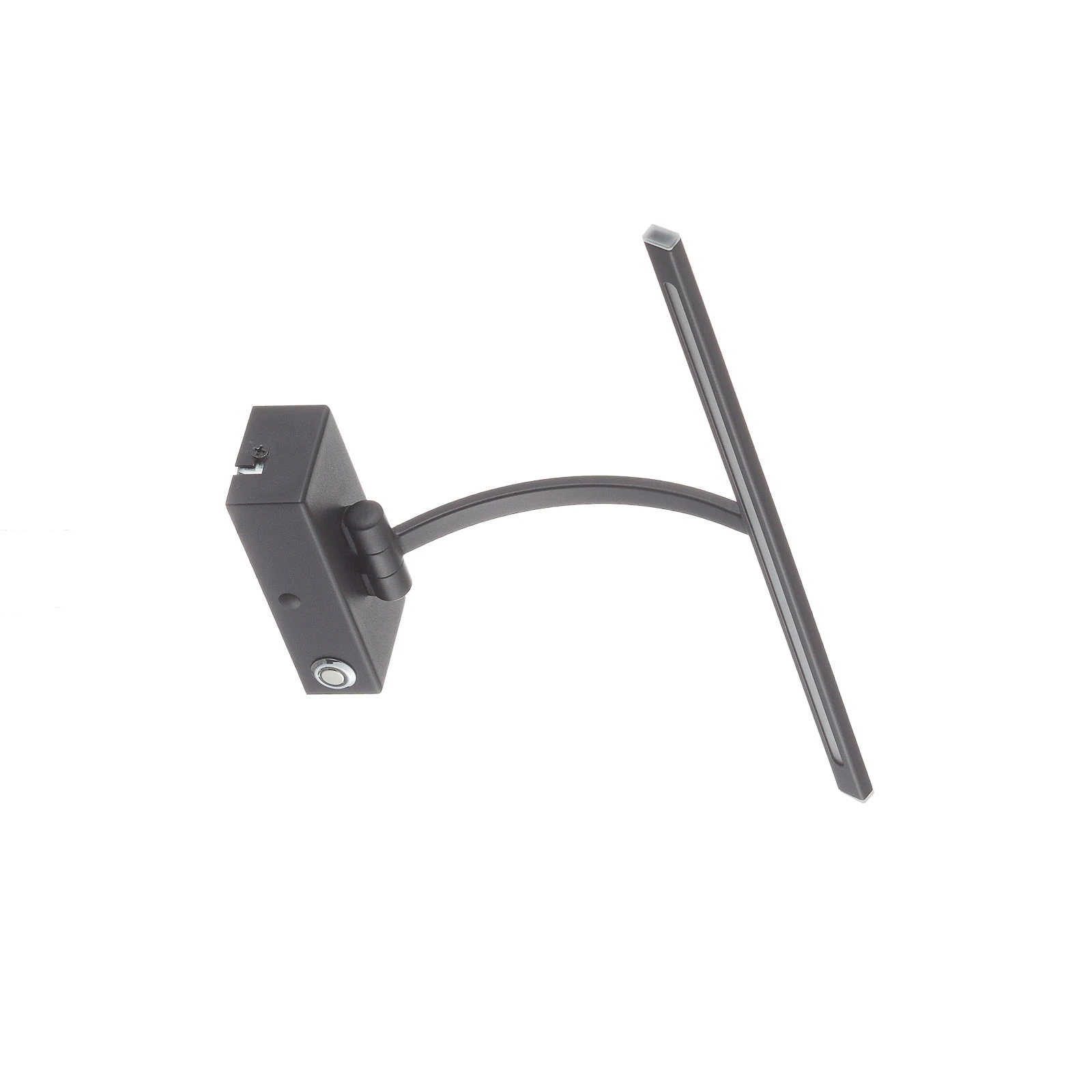 Matisse LED sienas lampa, platums 34 cm, melna