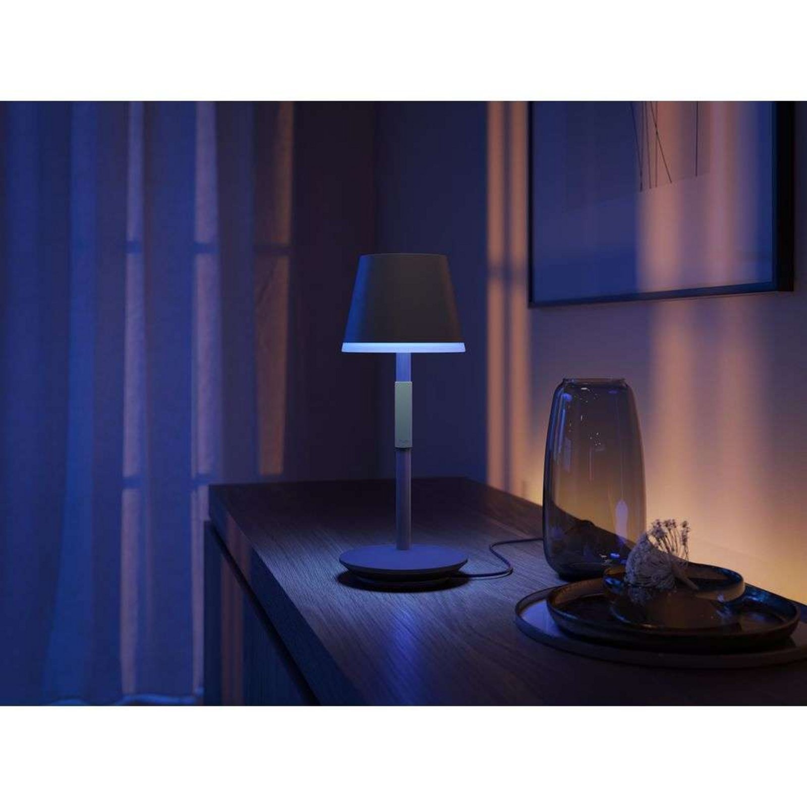 Hue Go Portable Lampă de Masă White&Color Amb. Black - Philips Hue