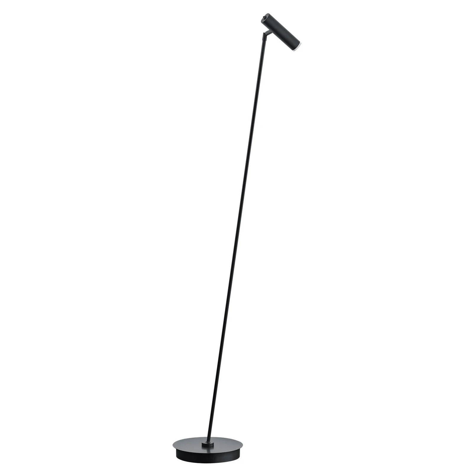 Tom LED podna lampa, prigušiva, crna