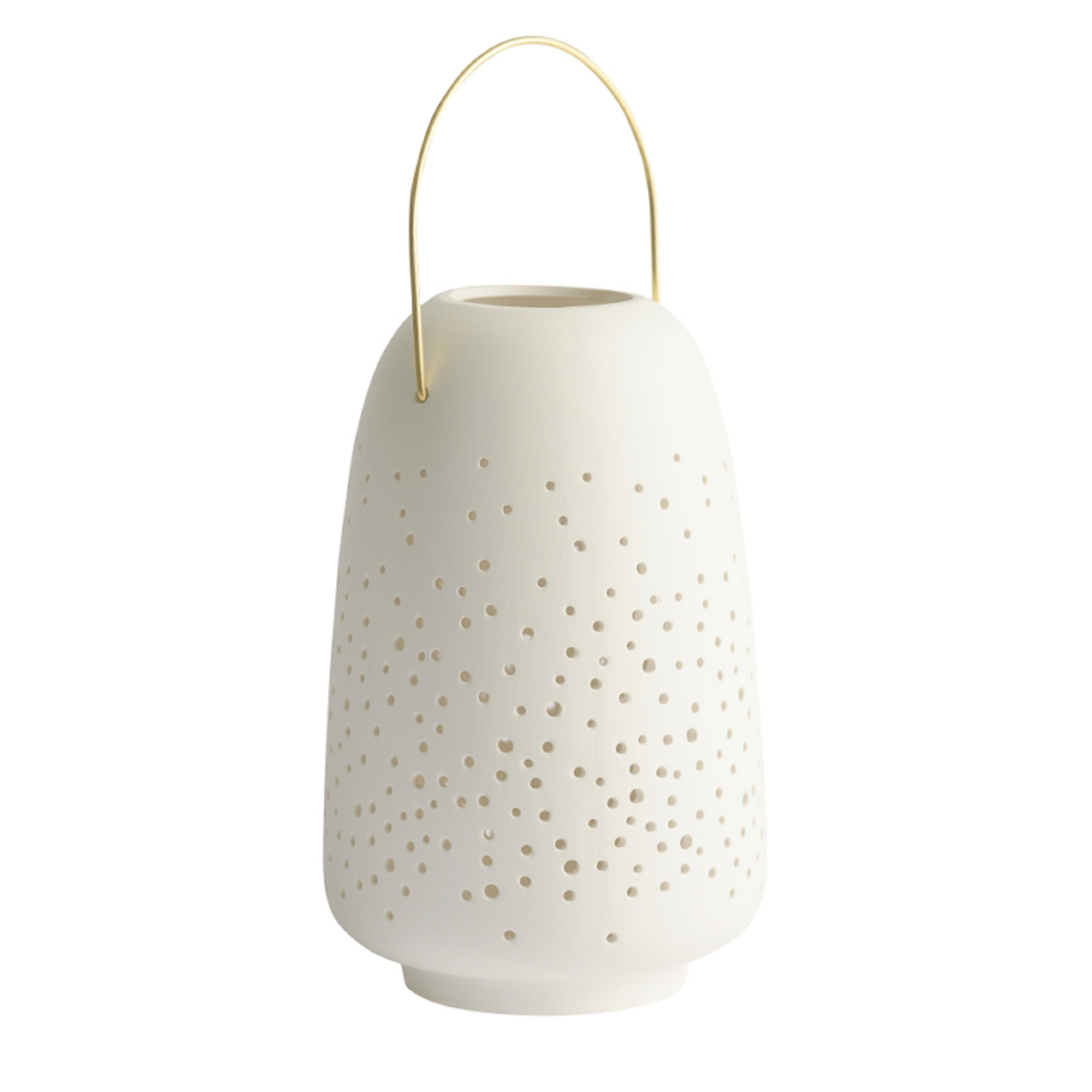 Keramická lucerna, 15 x 24 cm, bílá – Uyuni Lighting