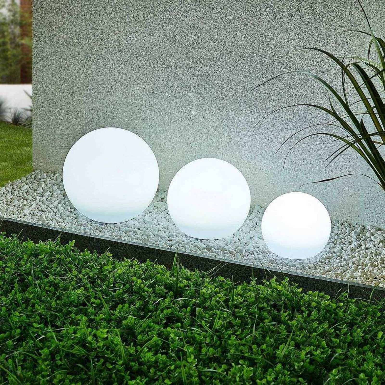 Lago Lămpi Solare 3 pcs. RGBW White - Lindby