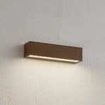 Lucande LED outdoor wall lamp Lengo, 25 cm, bronze, 1-bulb.