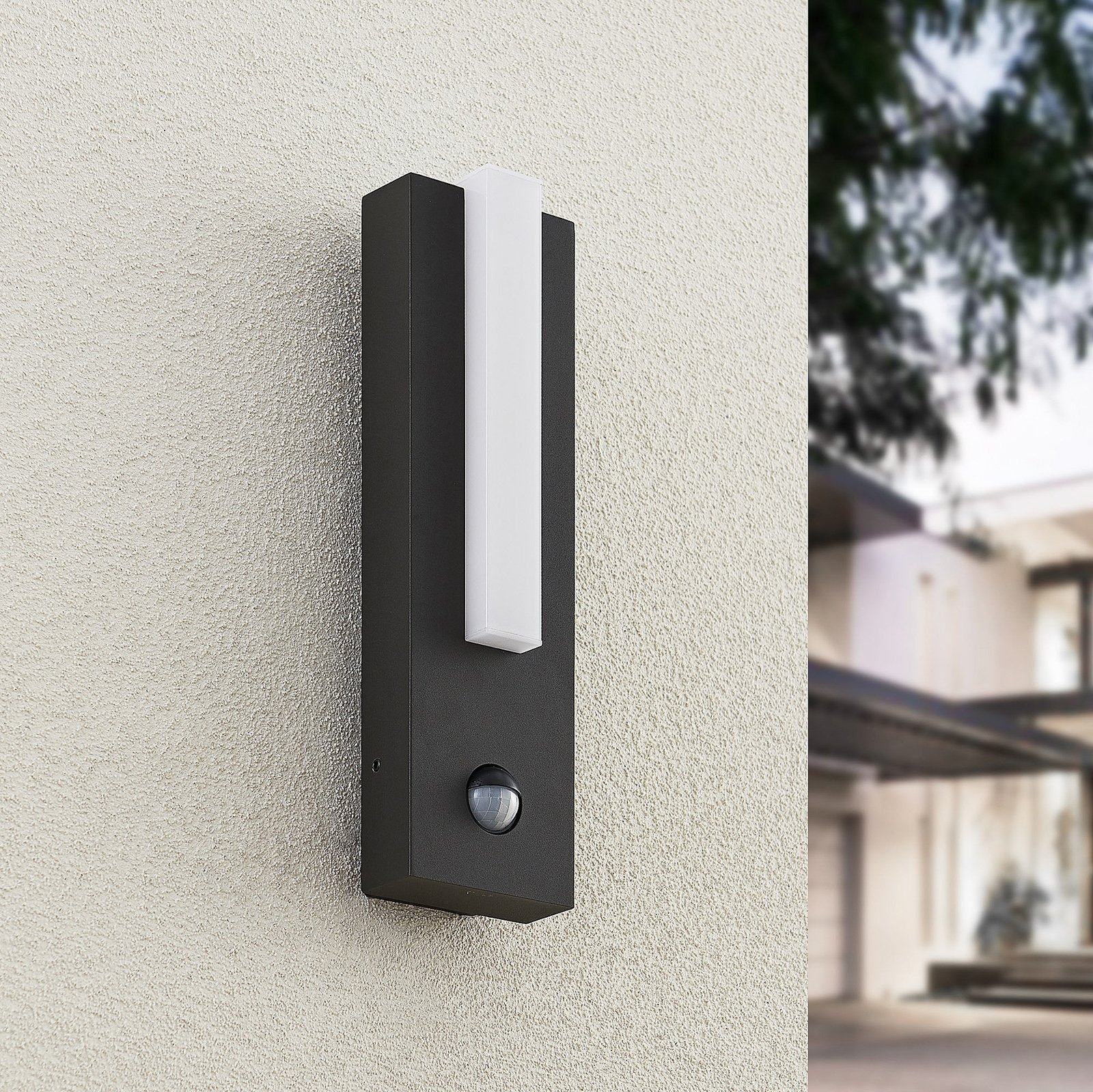 Virgalia Außenwandleuchte w/Sensor Graphite - Lucande