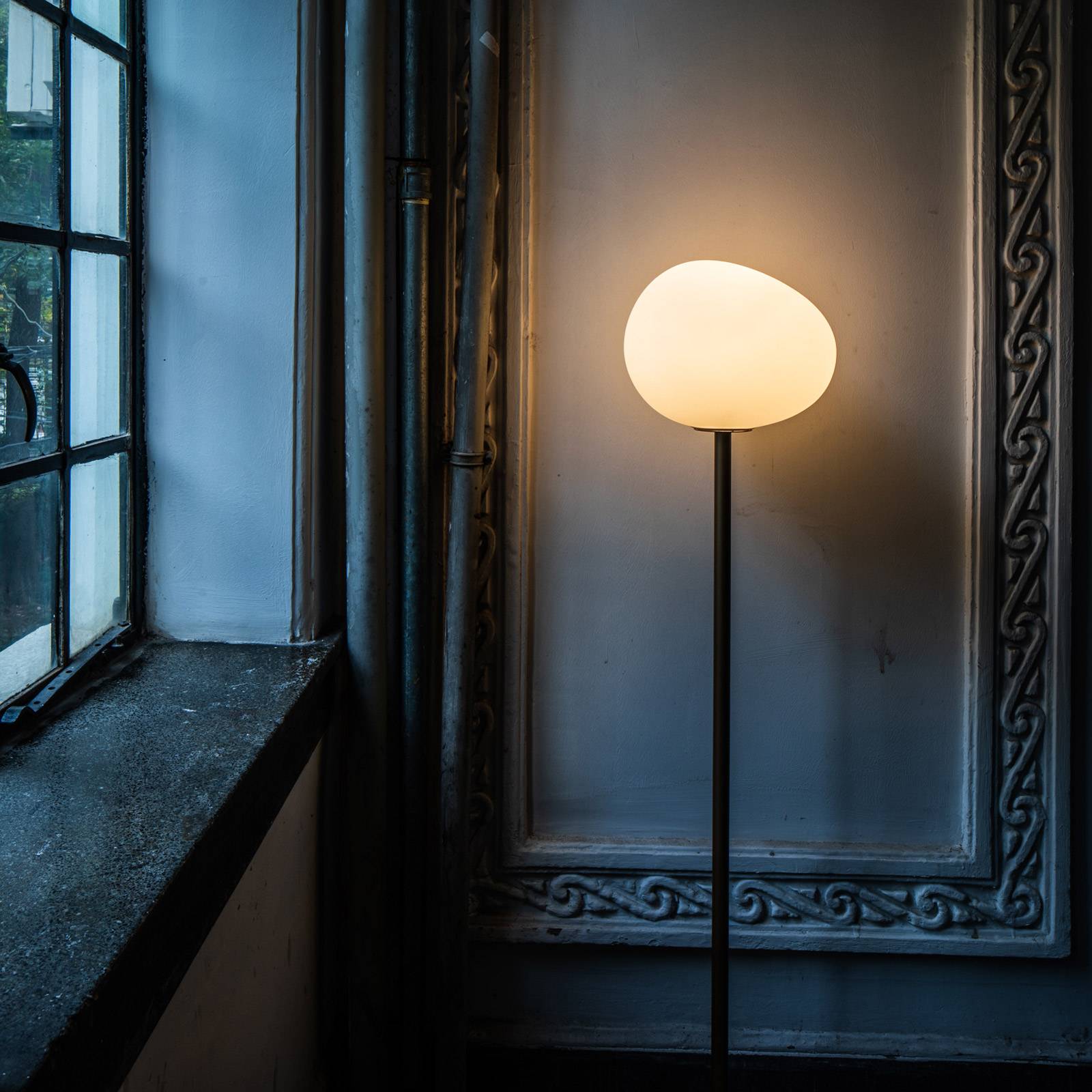 Foscarini Gregg grande lampa stojąca 186cm, grafit