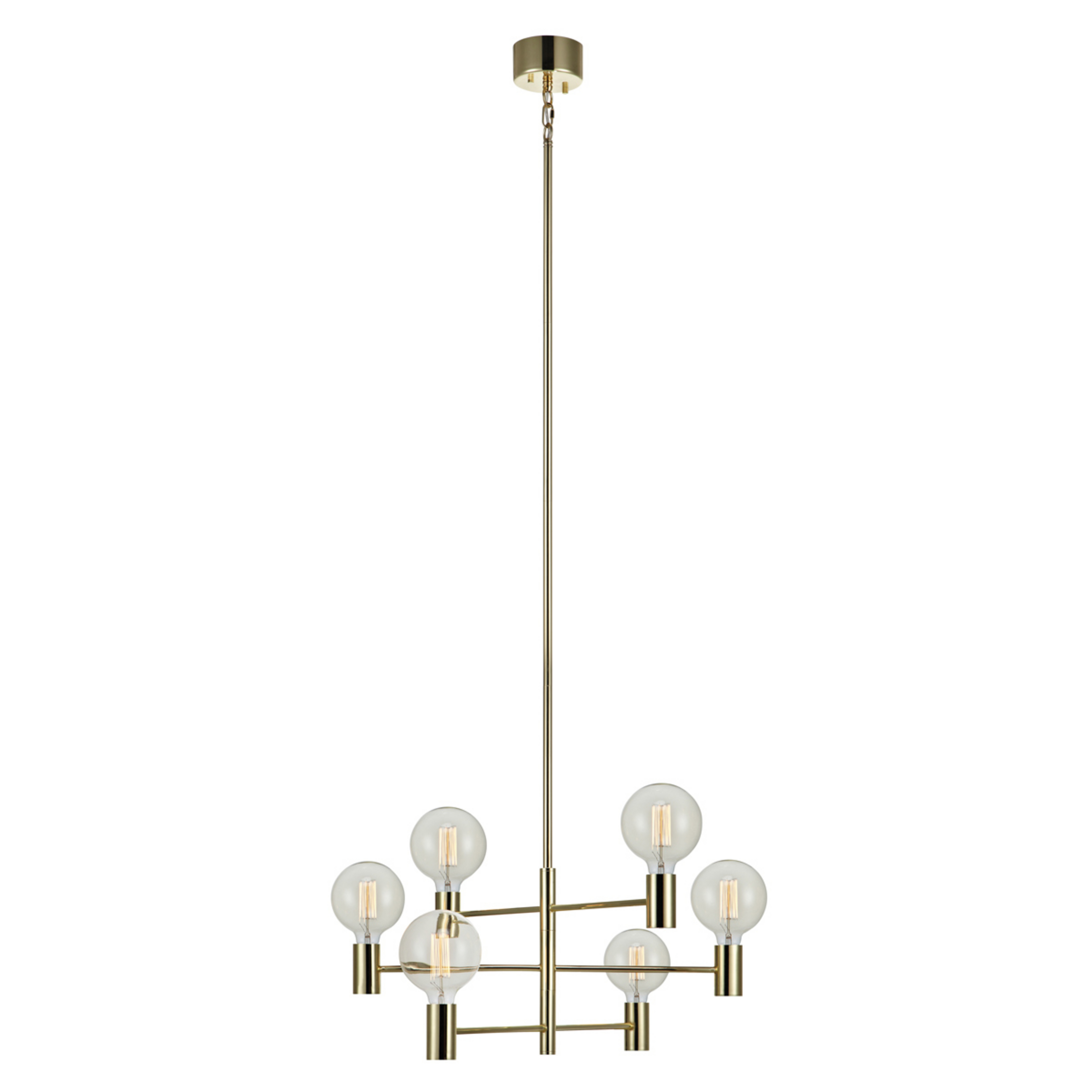 Capital 6 Hanglamp Geel Koper - Markslöjd