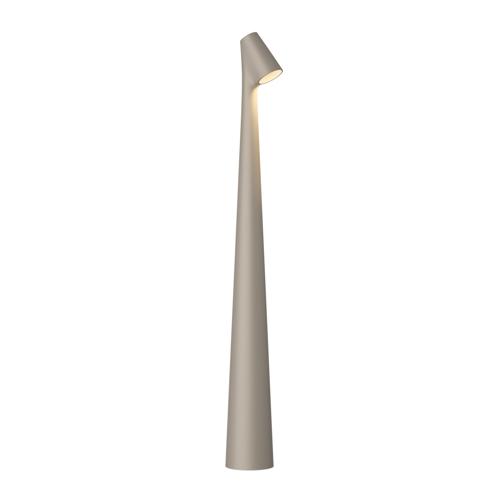 Africa Portable, dunkelbeige, Höhe 45cm, LED, Akku - Vibia Africa Portable, dunkelbeige, Höhe 45cm, LED, Akku - Vibia