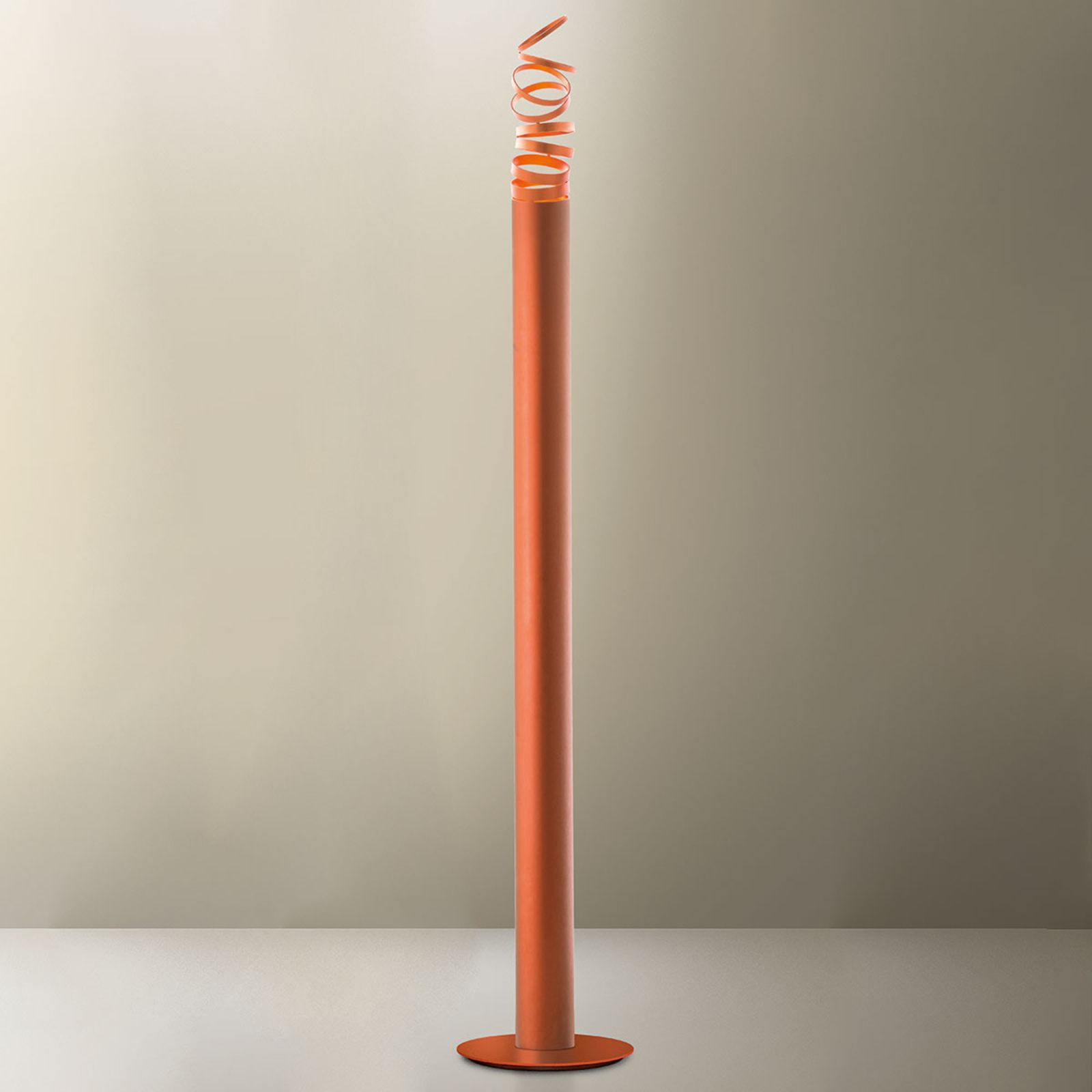 Artemide Decomposé LED floor lamp orange