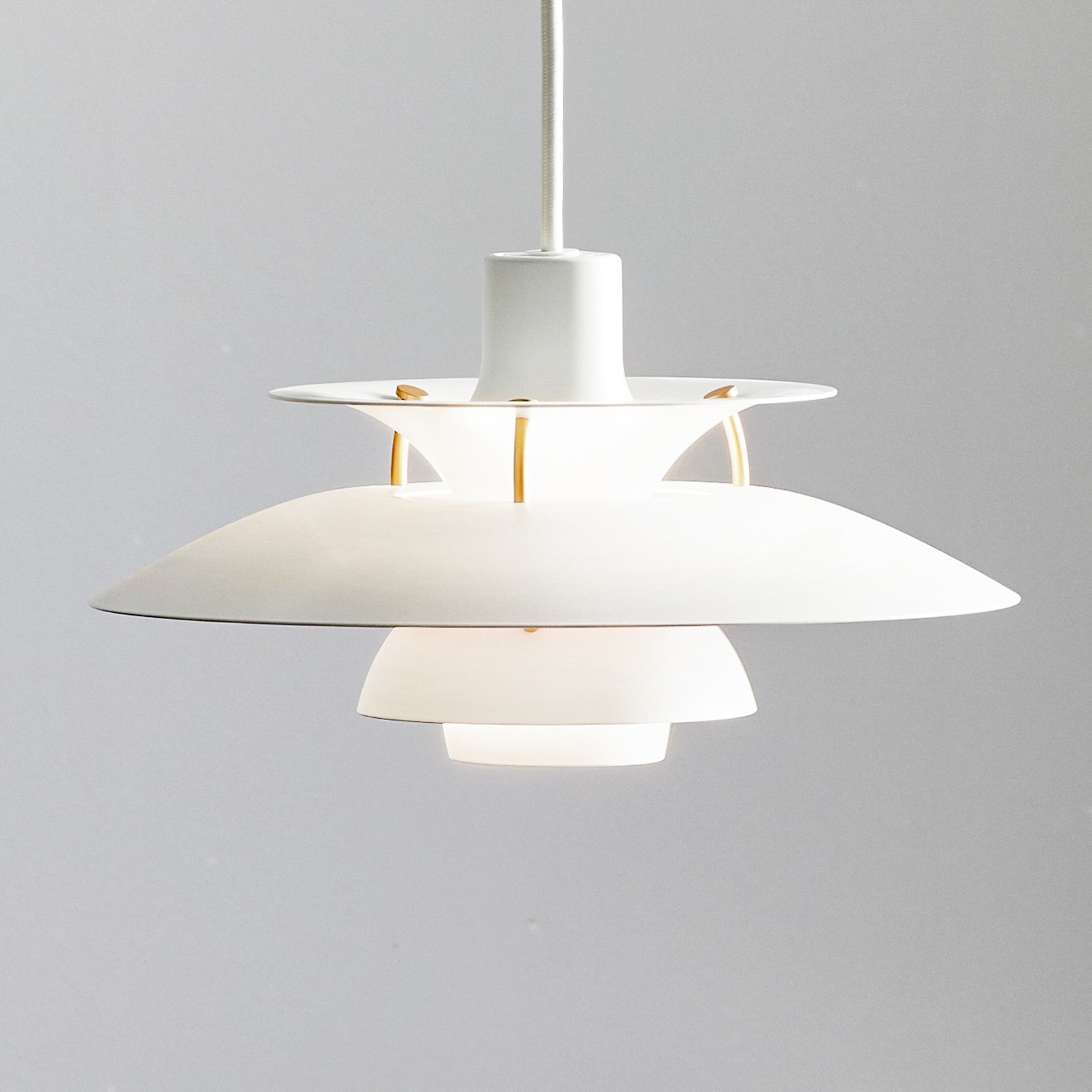 PH 5 Mini Suspension Modern White - Louis Poulsen