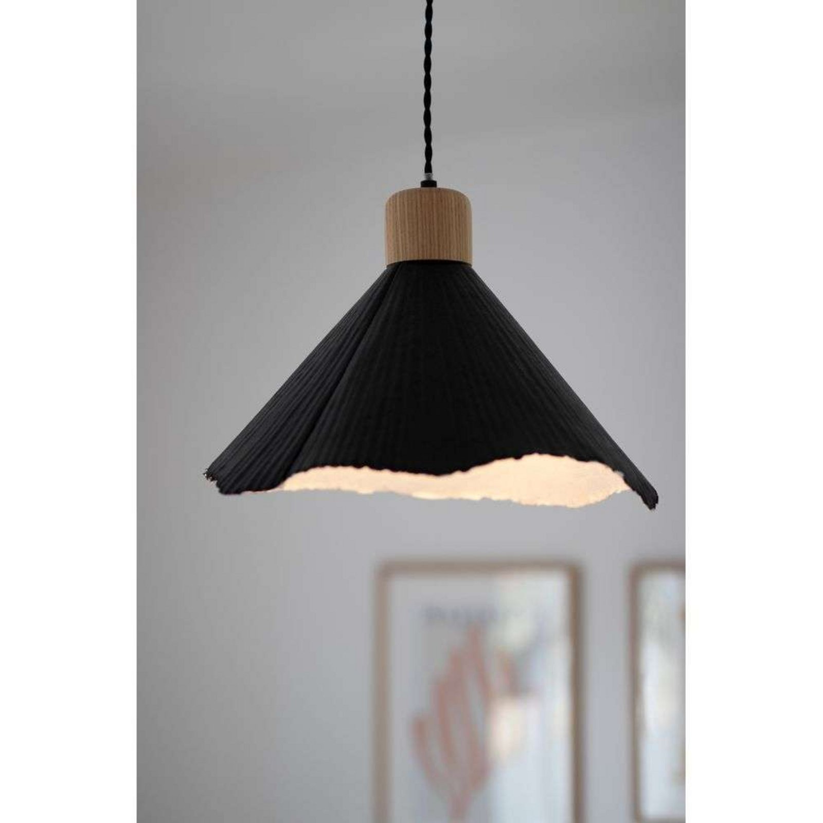 Linnea 40 Lustră Pendul Black - Globen Lighting