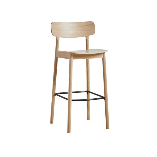 Soma barkruk, licht hout, hoogte 101 cm, eikenhout - Woud