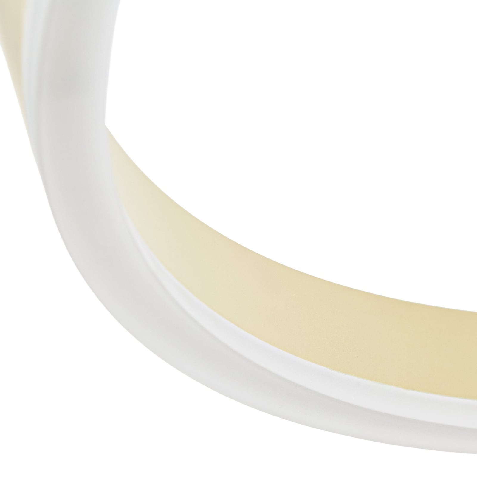 Lampă suspendată LED Albiona, bej, 2 inele, Ø 60 cm - Arcchio Lampă suspendată LED Albiona, bej, 2 inele, Ø 60 cm - Arcchio