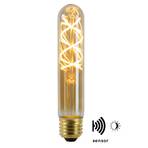 LED bulb E27 tube T30 4 W 2,200 K amber sensor