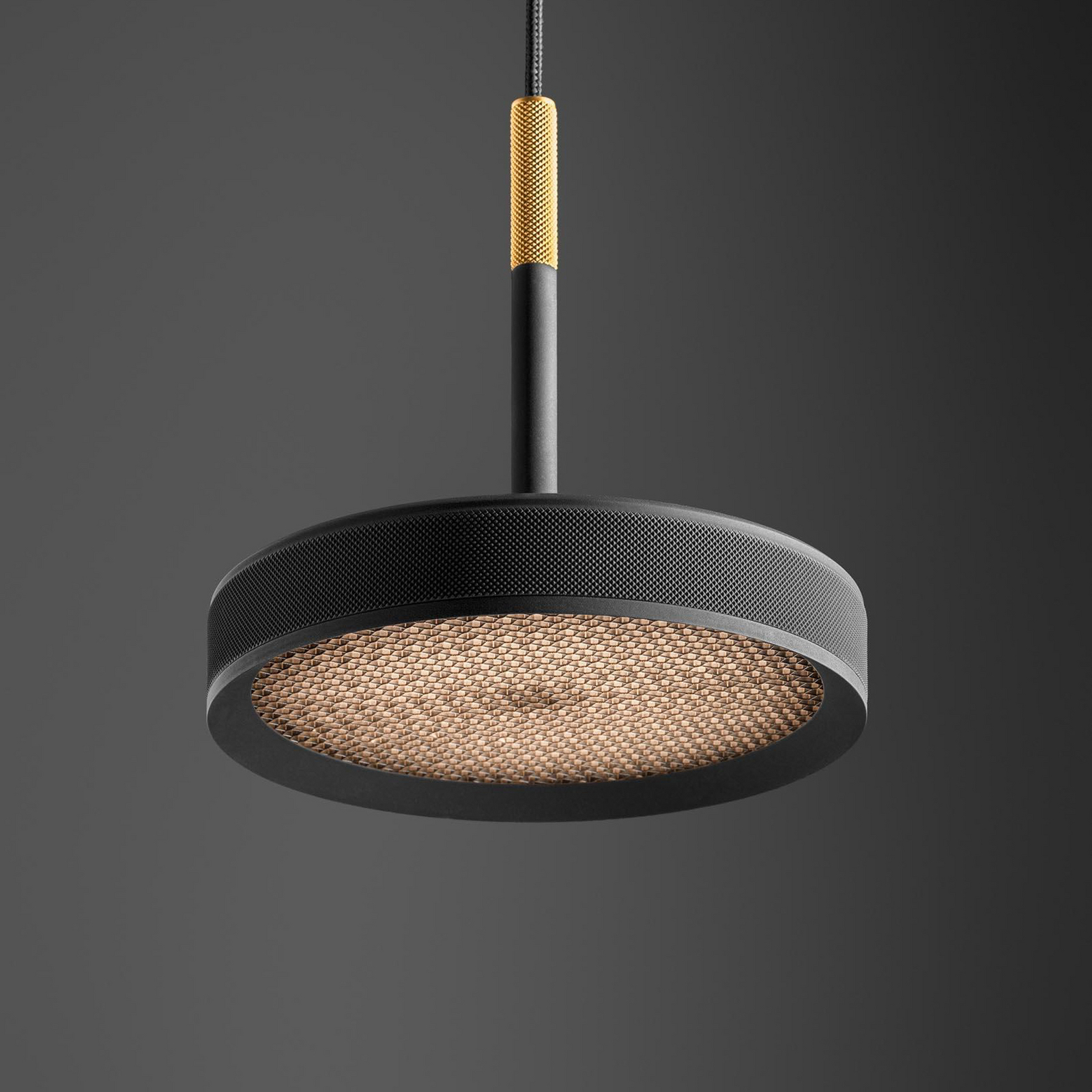 OLEV LED-Hängelampe OVERFLY, schwarz Ø 15 cm, Metall 927 dim