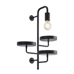Hanjo Wall Lamp Black - Lindby