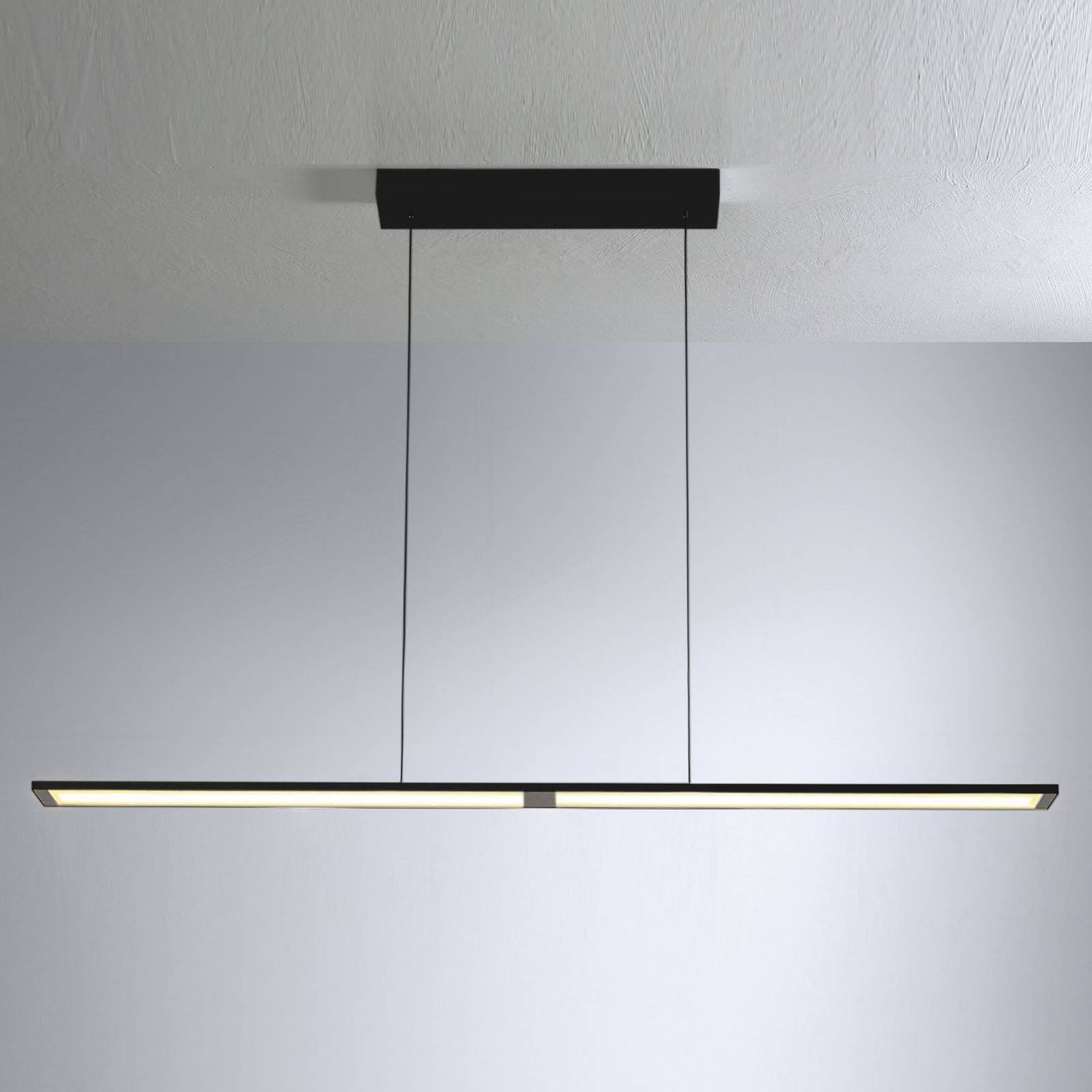 Bopp Fly LED-Hängeleuchte 140cm lang schwarz