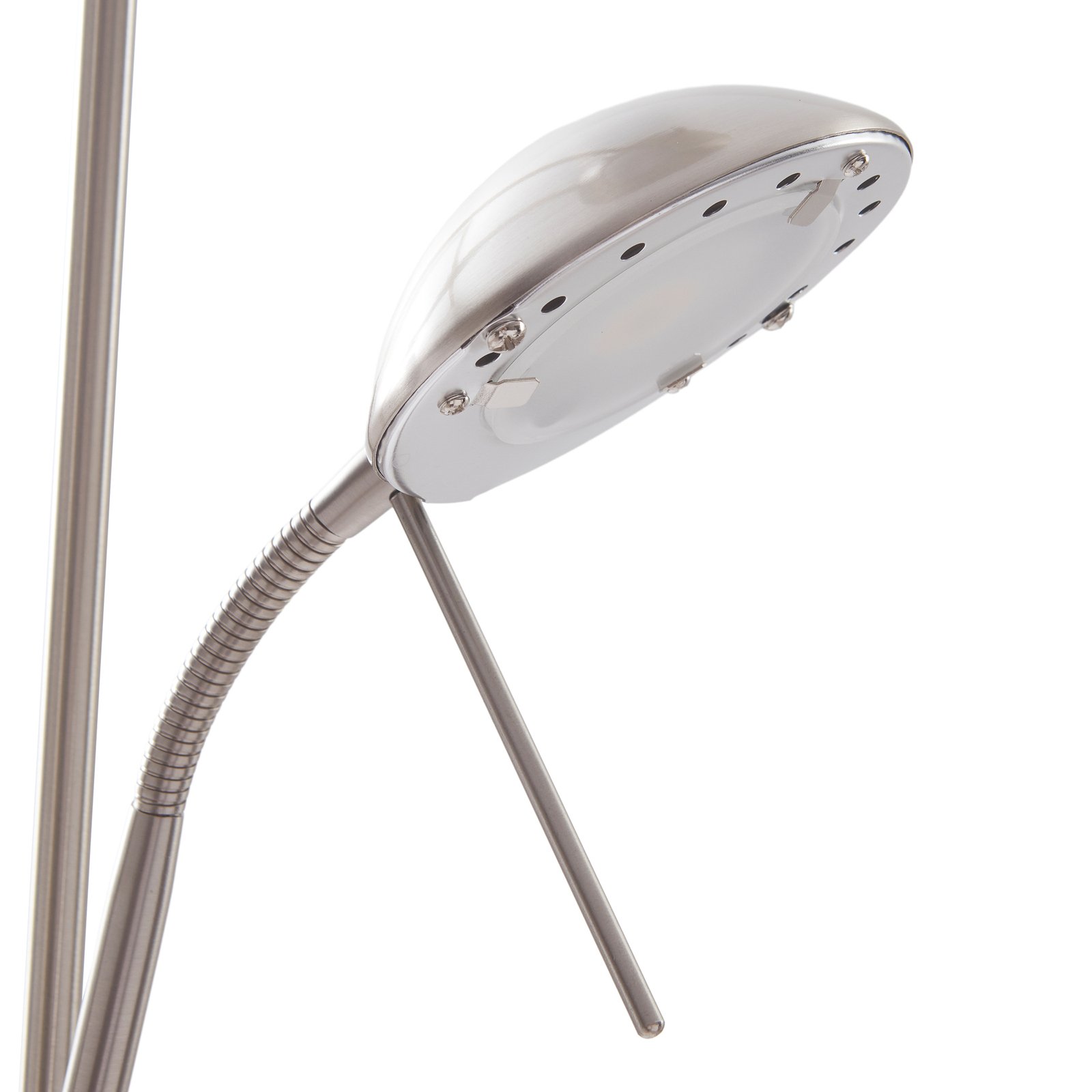 Josefin LED Stojací Lampa Nickel - Lindby