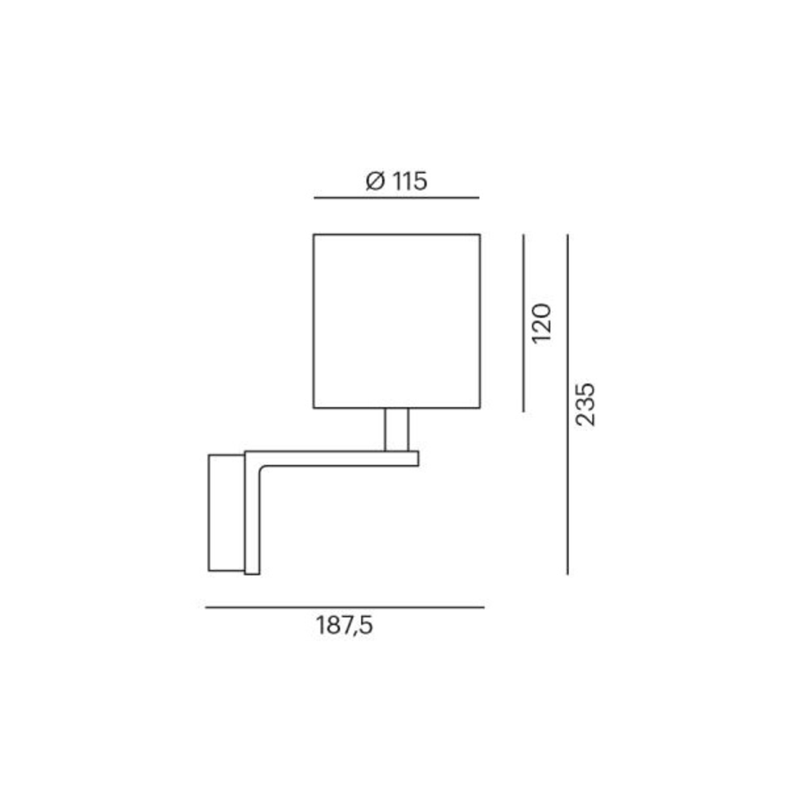 Waamp LED-Wandleuchte