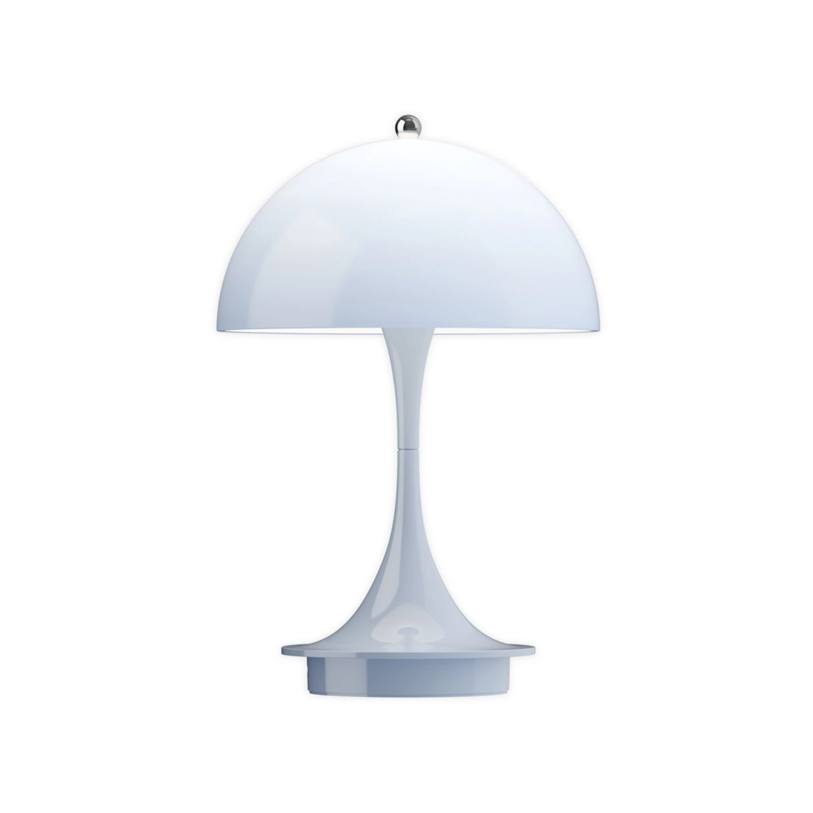 Louis Poulsen Panthella PORTABLE 160 V3, opale bleu clair