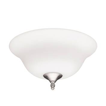 Hunter Frosted Opal Bowl light for fans