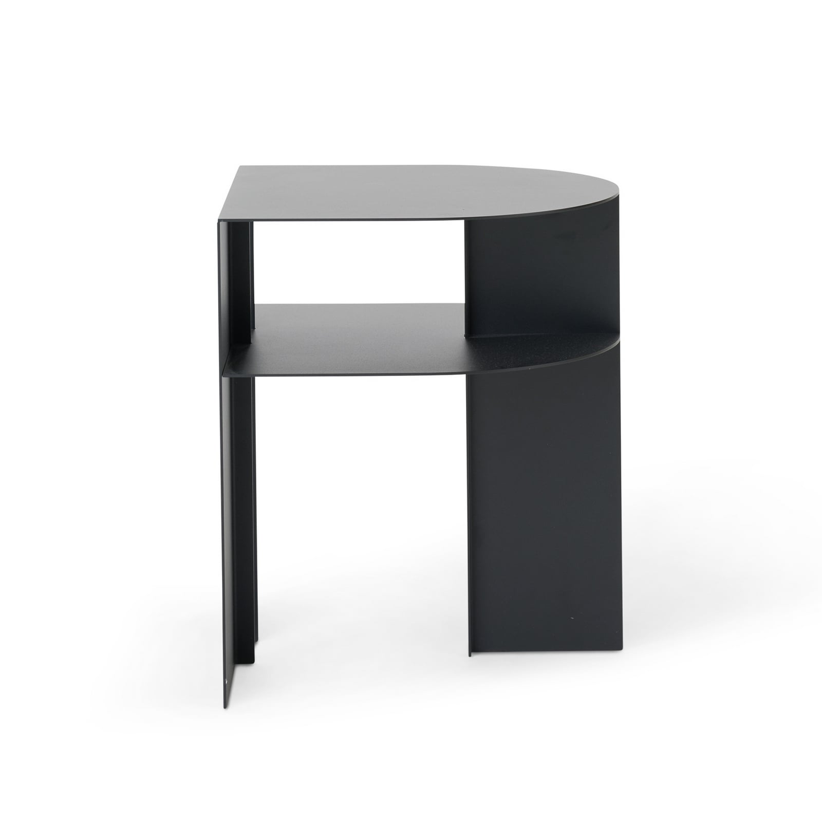 Tavolino Rand, nero, altezza 48 cm, acciaio - New Works Tavolino Rand, nero, altezza 48 cm, acciaio - New Works