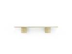 Sten Shelf L80 Travertine - Normann Copenhagen