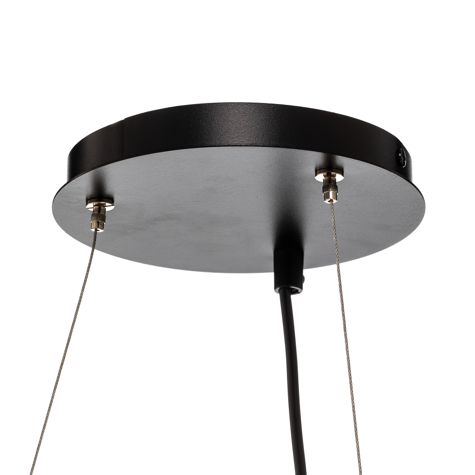 Hanglamp Gama, 3-lamps, zwart
