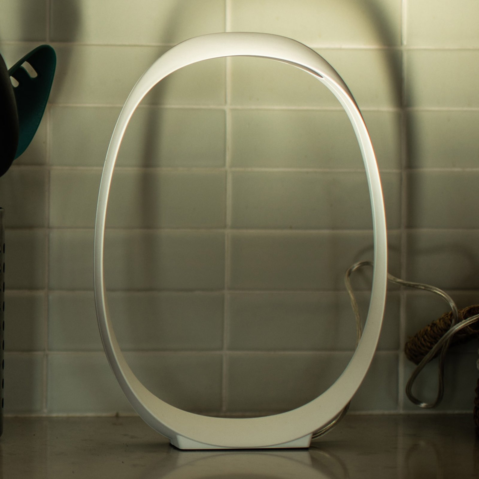 Anisha LED Lámpara de Sobremesa Grande Blanco - Foscarini