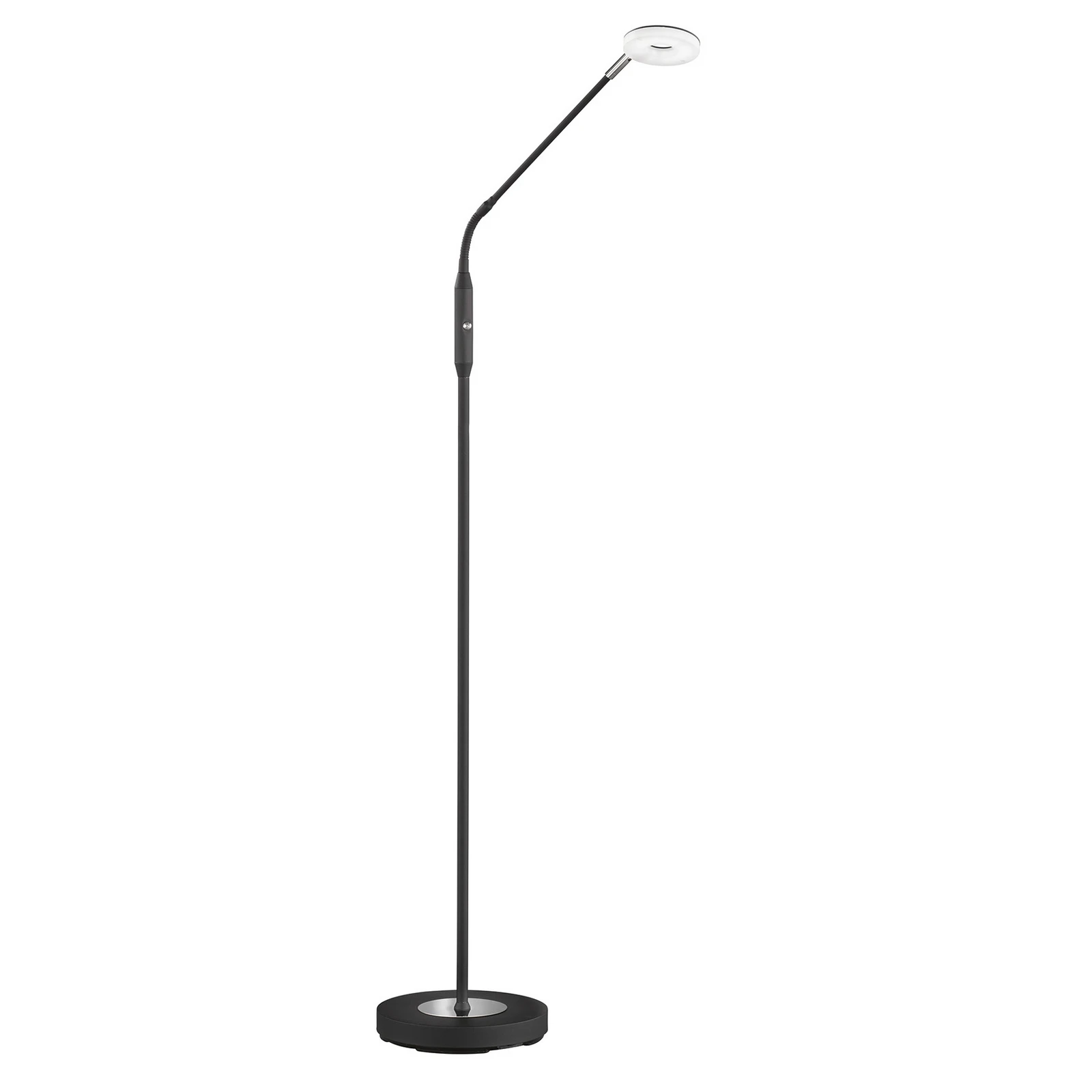 Dent LED podna svjetiljka, prigušiva, CCT, 1 žarulja. crno
