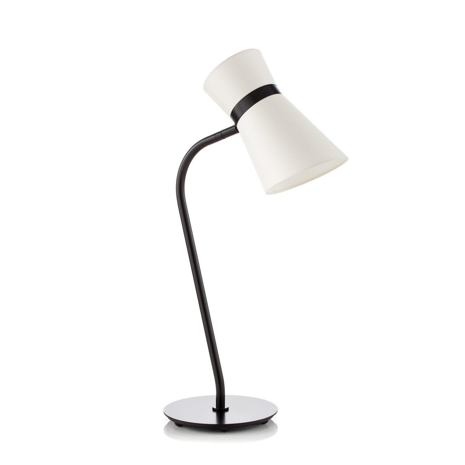 Baulmann 13.326.69-4204 Galda lampa, melnā un baltā krāsā