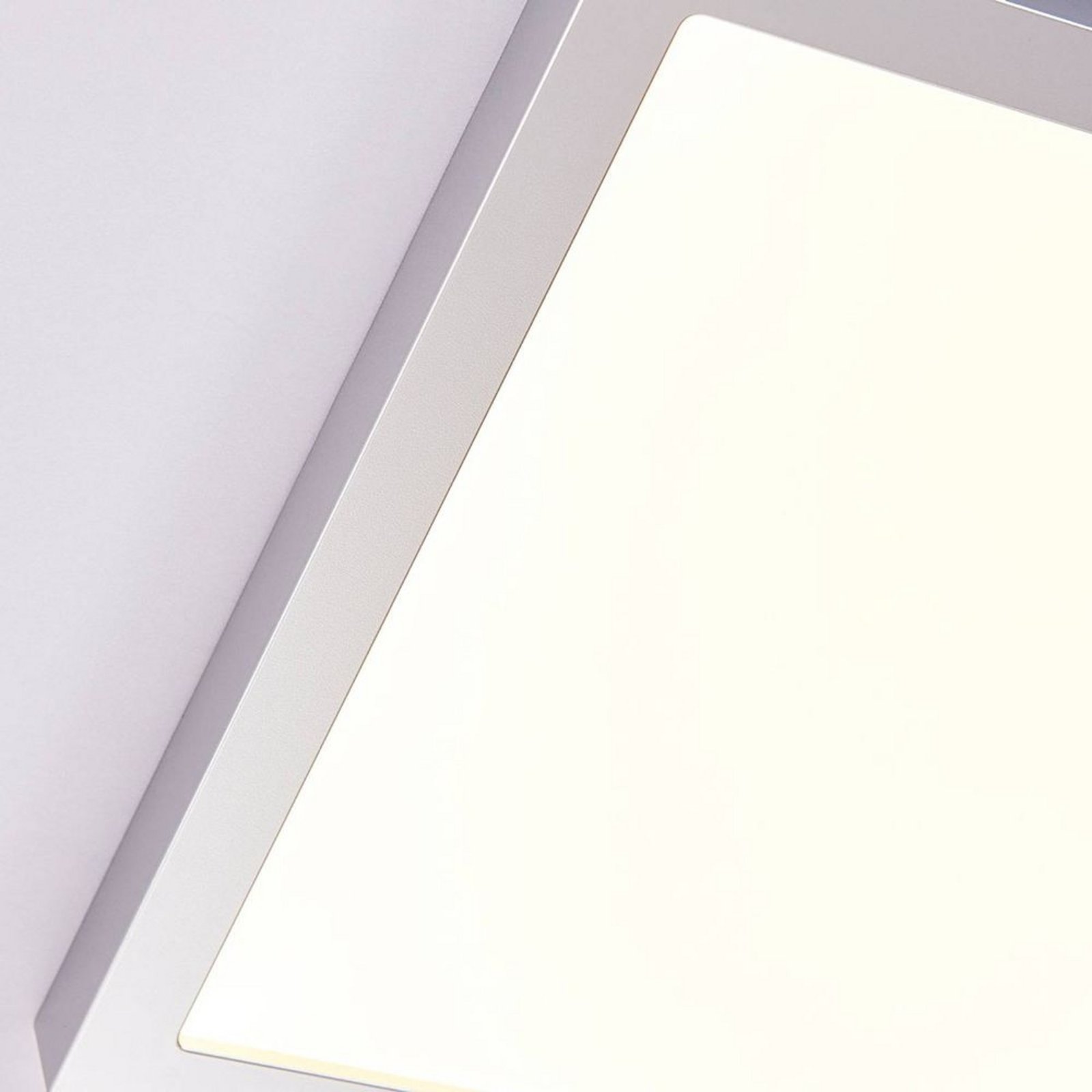 Solvie LED Stropné Lampa Square Silver/White - Arcchio