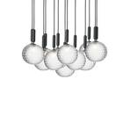 Miira 13 Candelabru Large Rock Grey/Optic Clear - Nuura