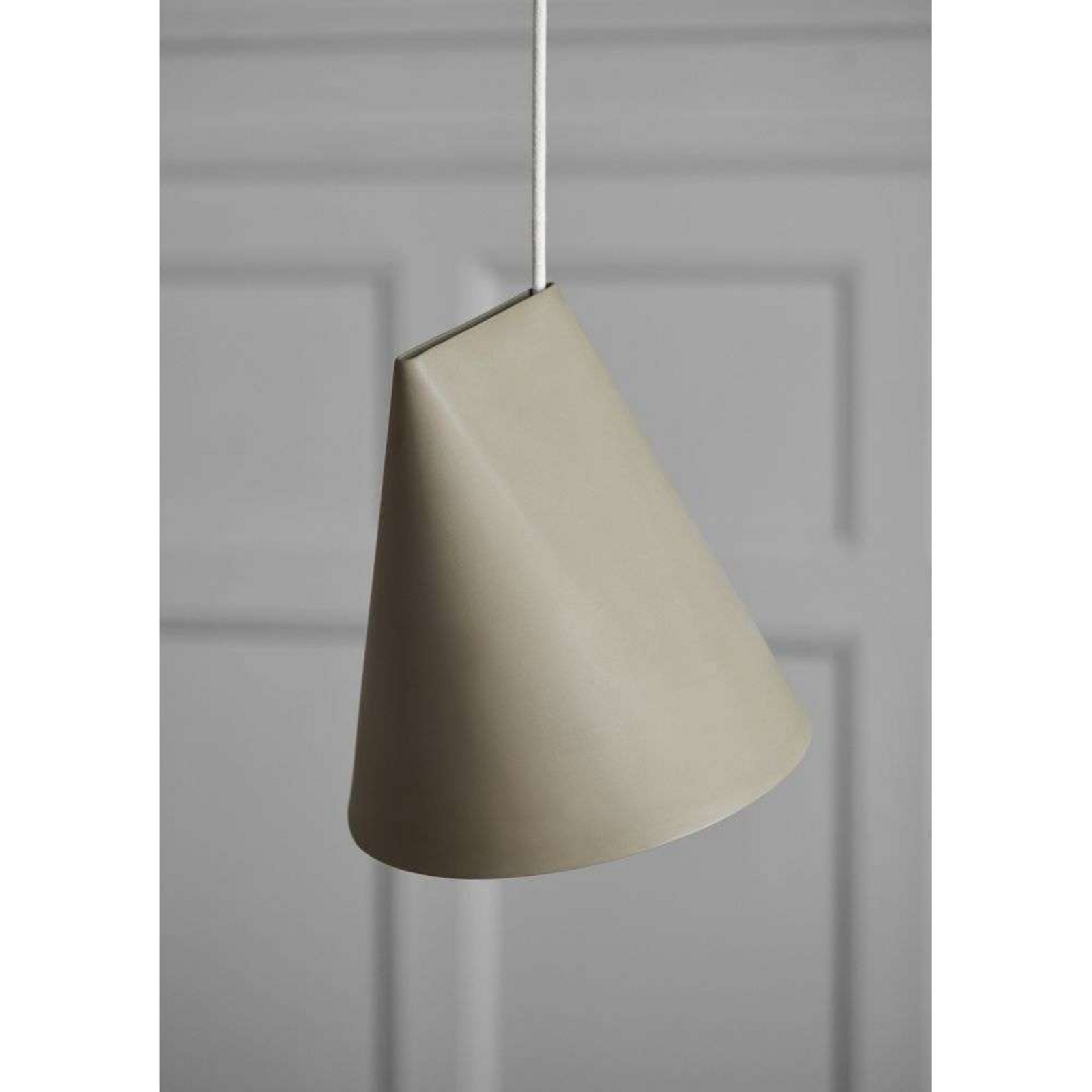 Ceramic Wide Pendant Olive - Moebe