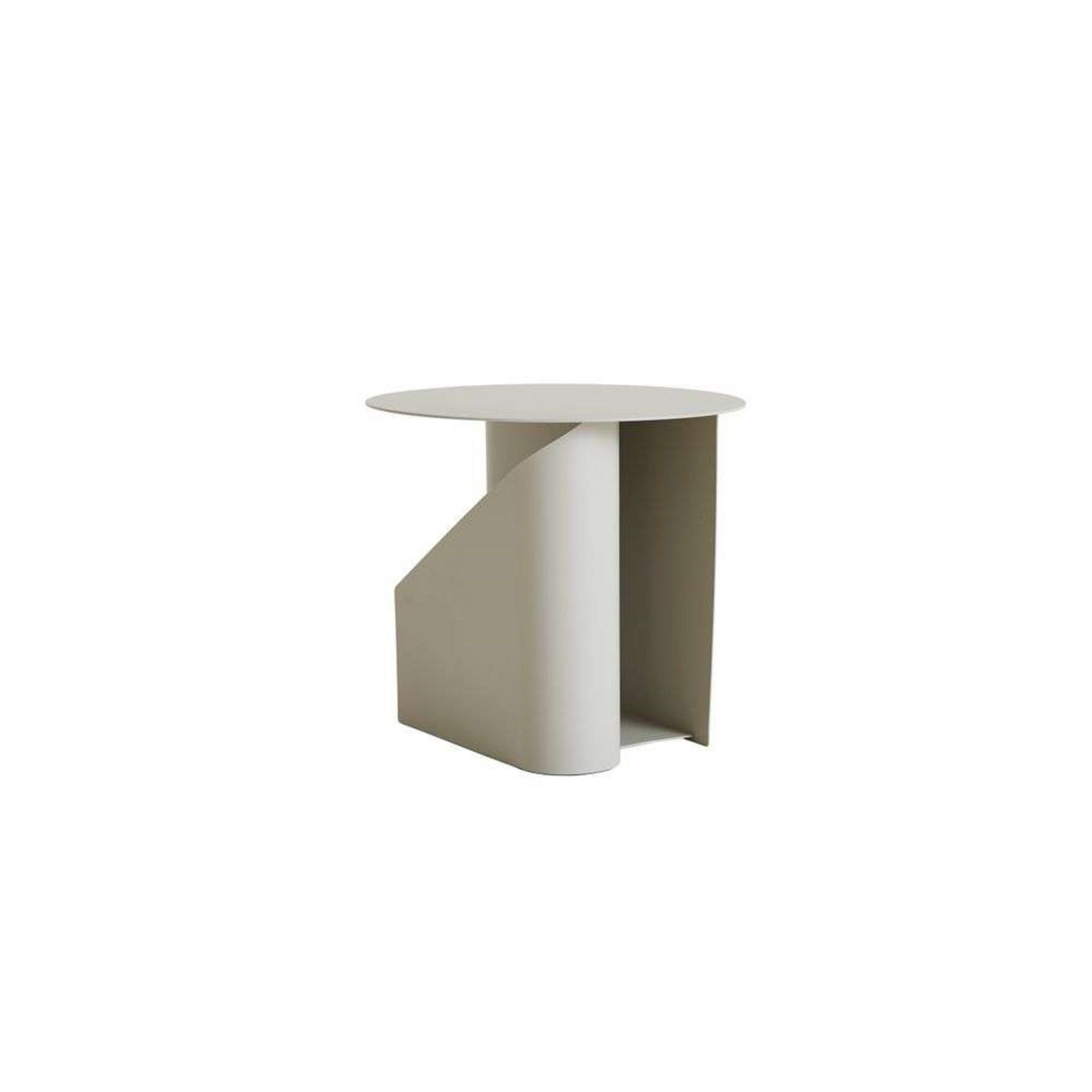 Sentrum Side Table Warm Grey - Woud