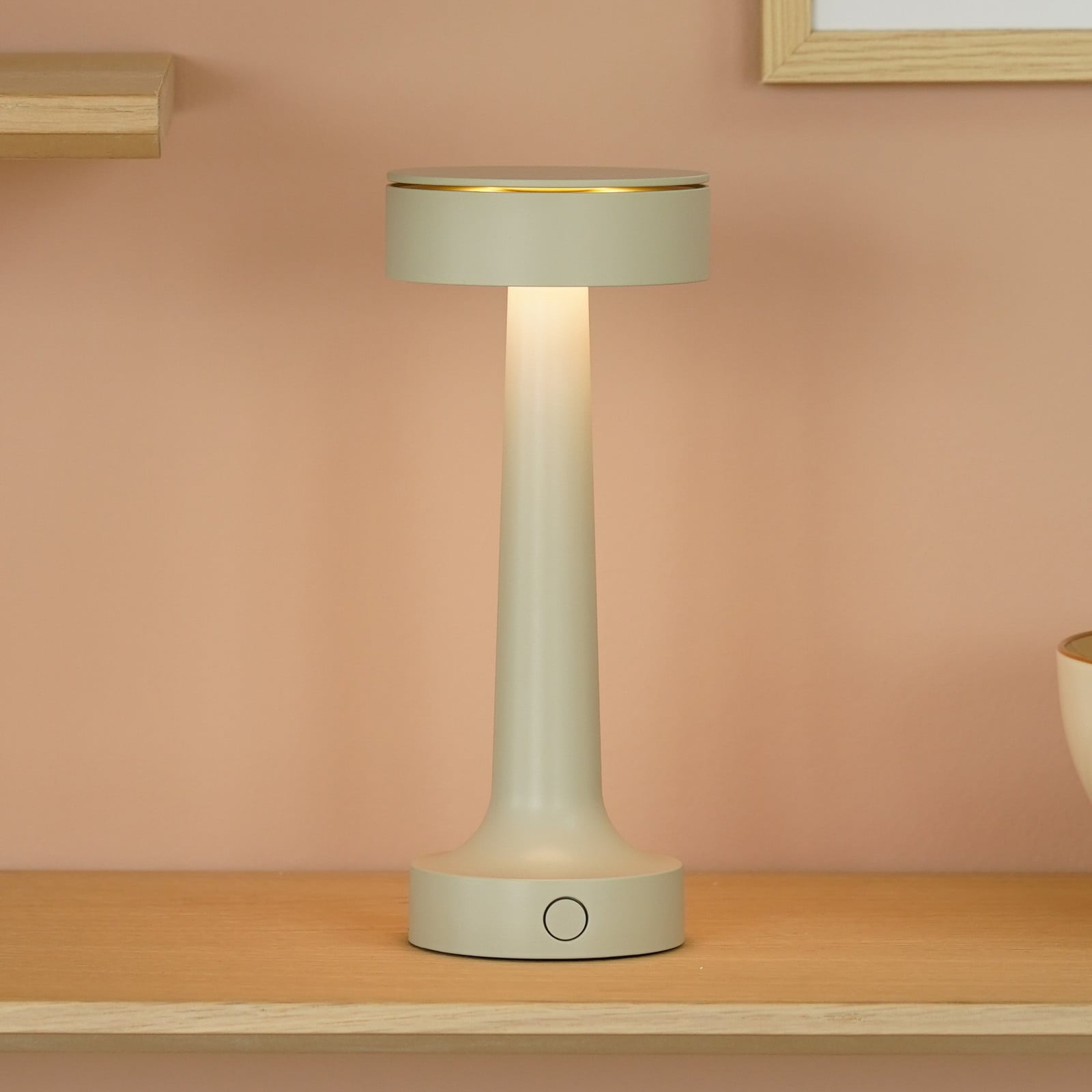 Buddy T1 Portable Lampe de Table Matt Grey - Antidark