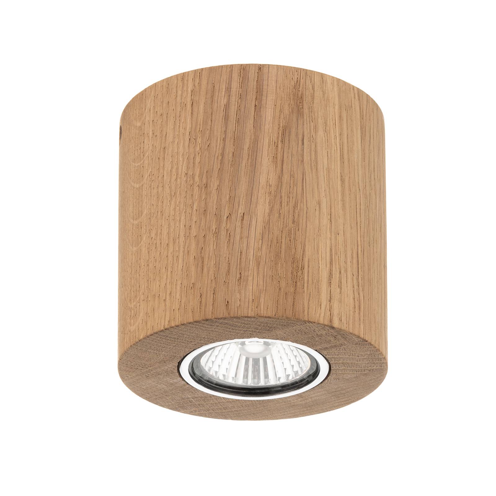 Plafonnier Wooddream à 1 lampe chêne rond